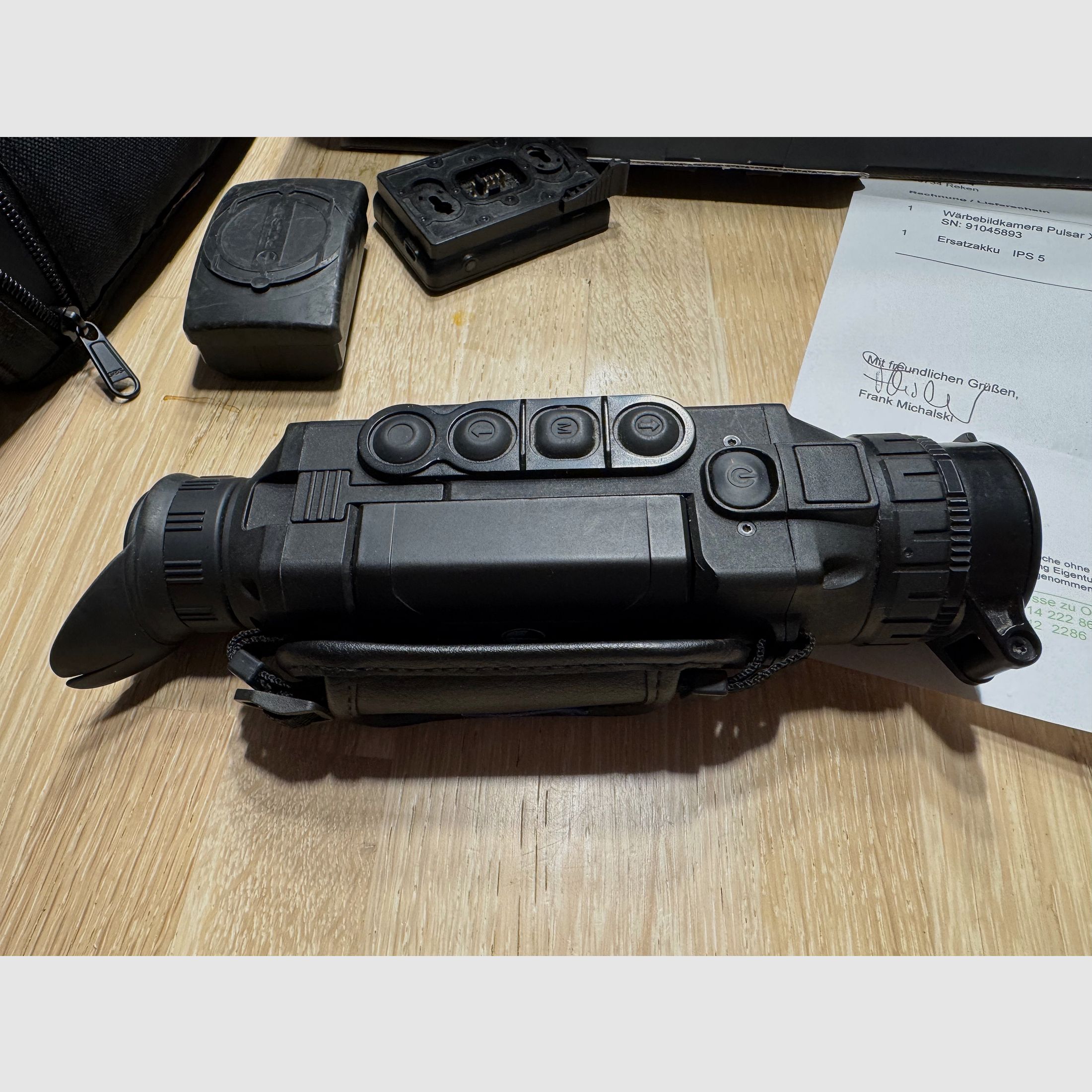 Pulsar thermal imaging camera Helion XP 38 F