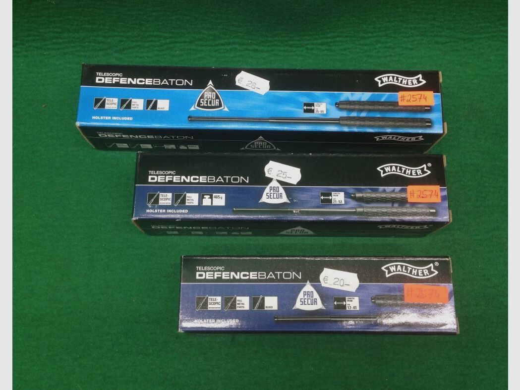 Walther telescopic baton
