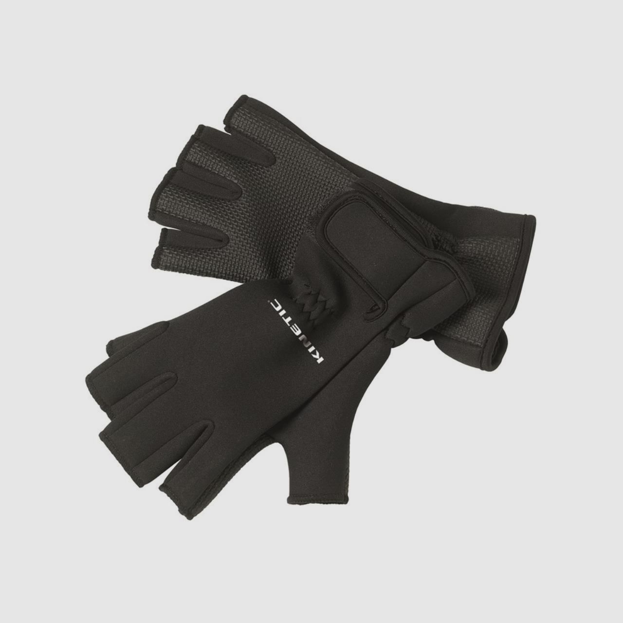 Kinetic neoprene half-finger gloves