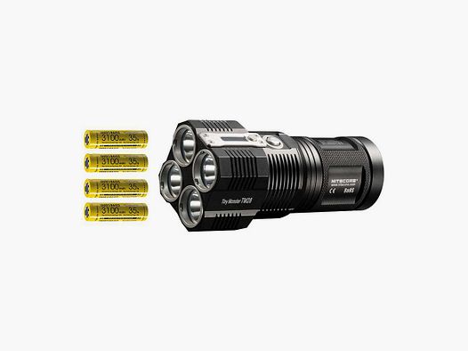 Flashlight Tiny Monster 28BI + Batteries - 6000Lm Nitecore