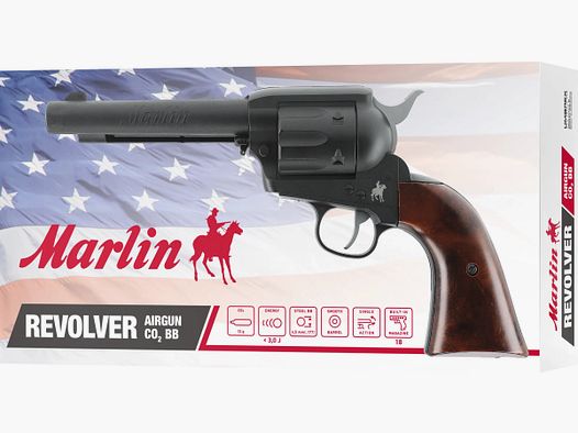 REVOLVER MARLIN CO2 CAL 4 5MM 3J MARLIN