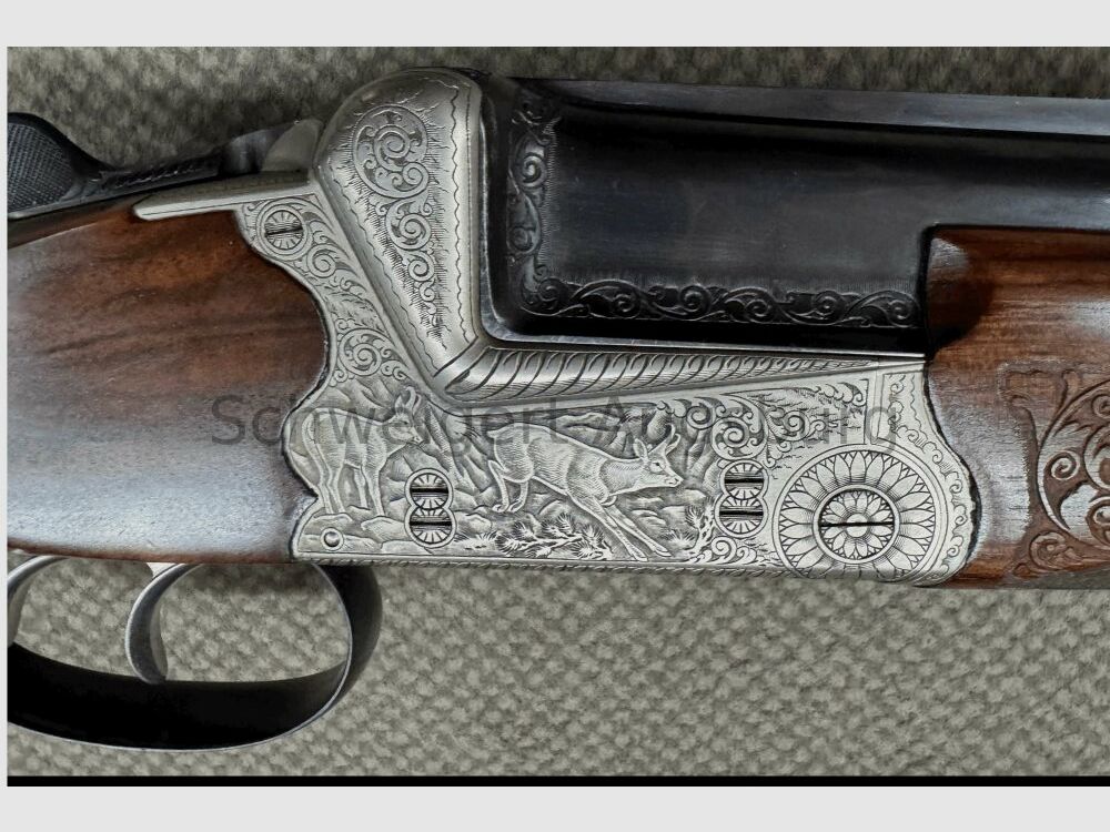 Ferlacher Sodia Bockbüchsflinte System Anson Neuwaffe .30R Blaser; 16/70