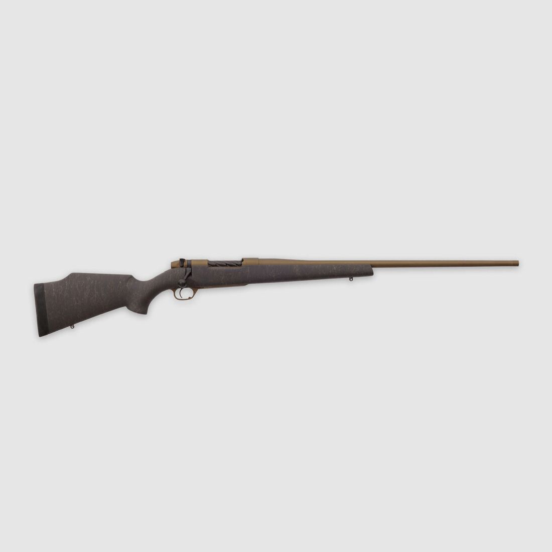 Weatherby MARK V WEATHERMARK BRONZE .340 WEATH MAG 26"/66CM CERAKOTE 1/2"-28