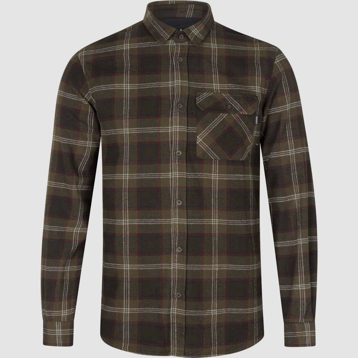 Seeland Hemd Glen Red forest check