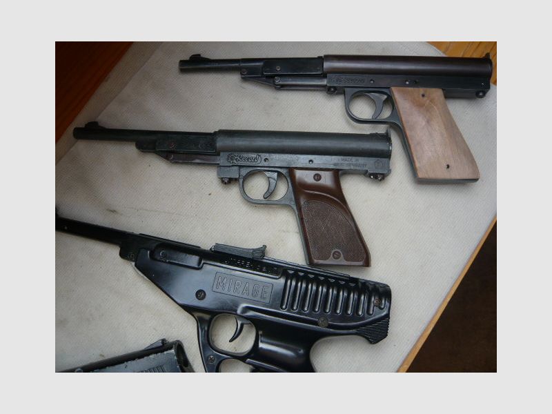 Zestaw pistoletów pneumatycznych 5 szt.