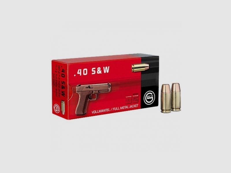 Amunicja GECO .40 S&W 11,7g/180gr FMJ
