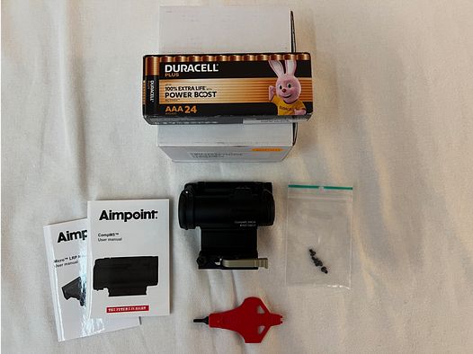 Aimpoint Comp M5 incluido soporte elevado de 39 mm Nuevo NP 1.149€