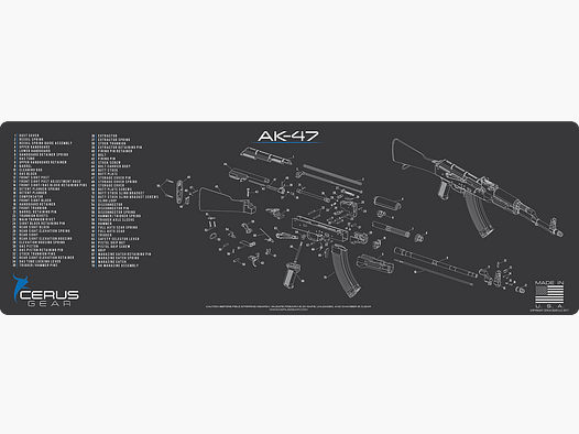 Cerus Gear – Tappetino per la pulizia – AK47
