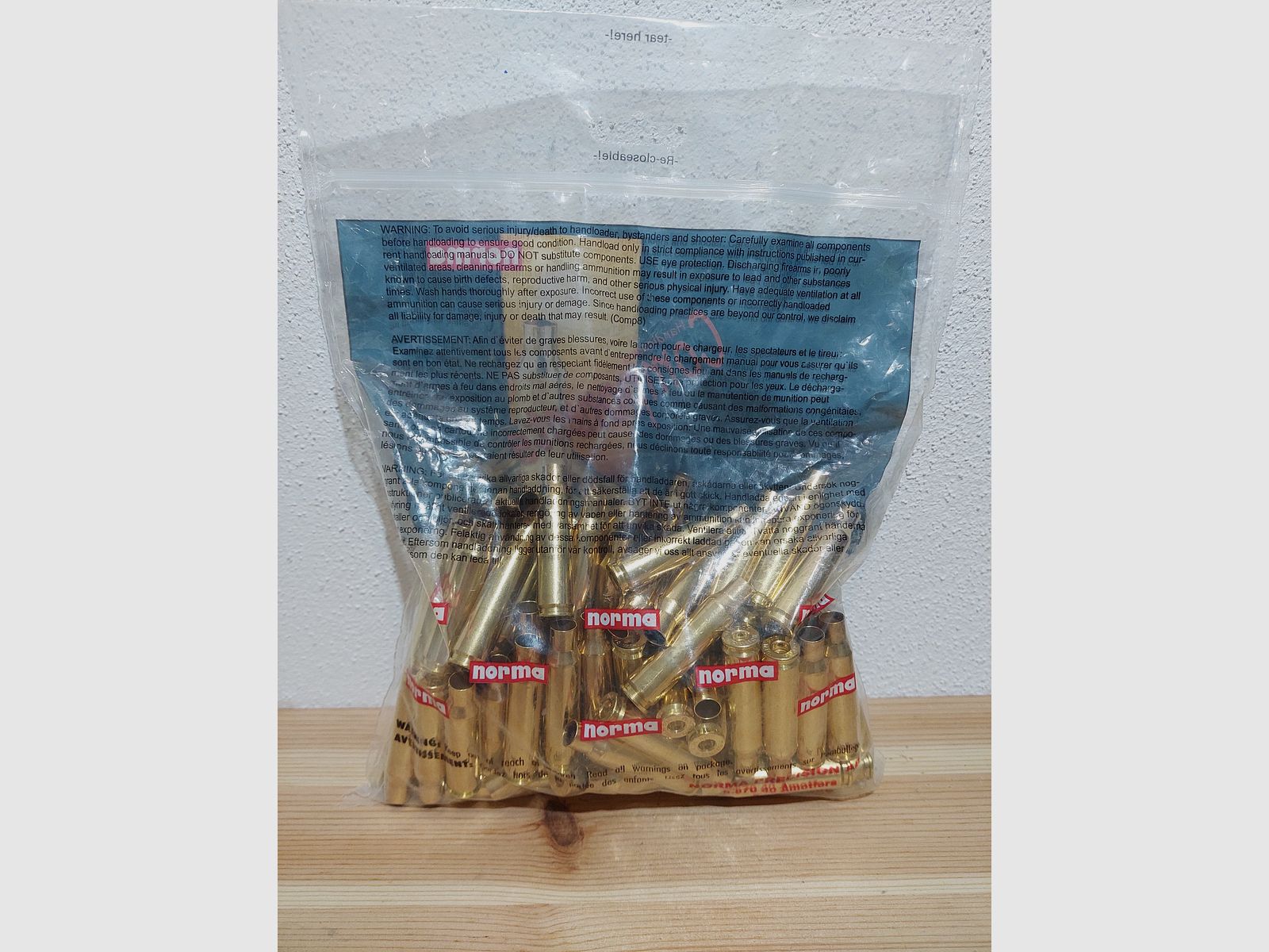 Original NORMA cartuchos .308 Win. NUEVO y OVP. (sin Lapua). Lo mejor para Longrange, PRS o Benchrest.