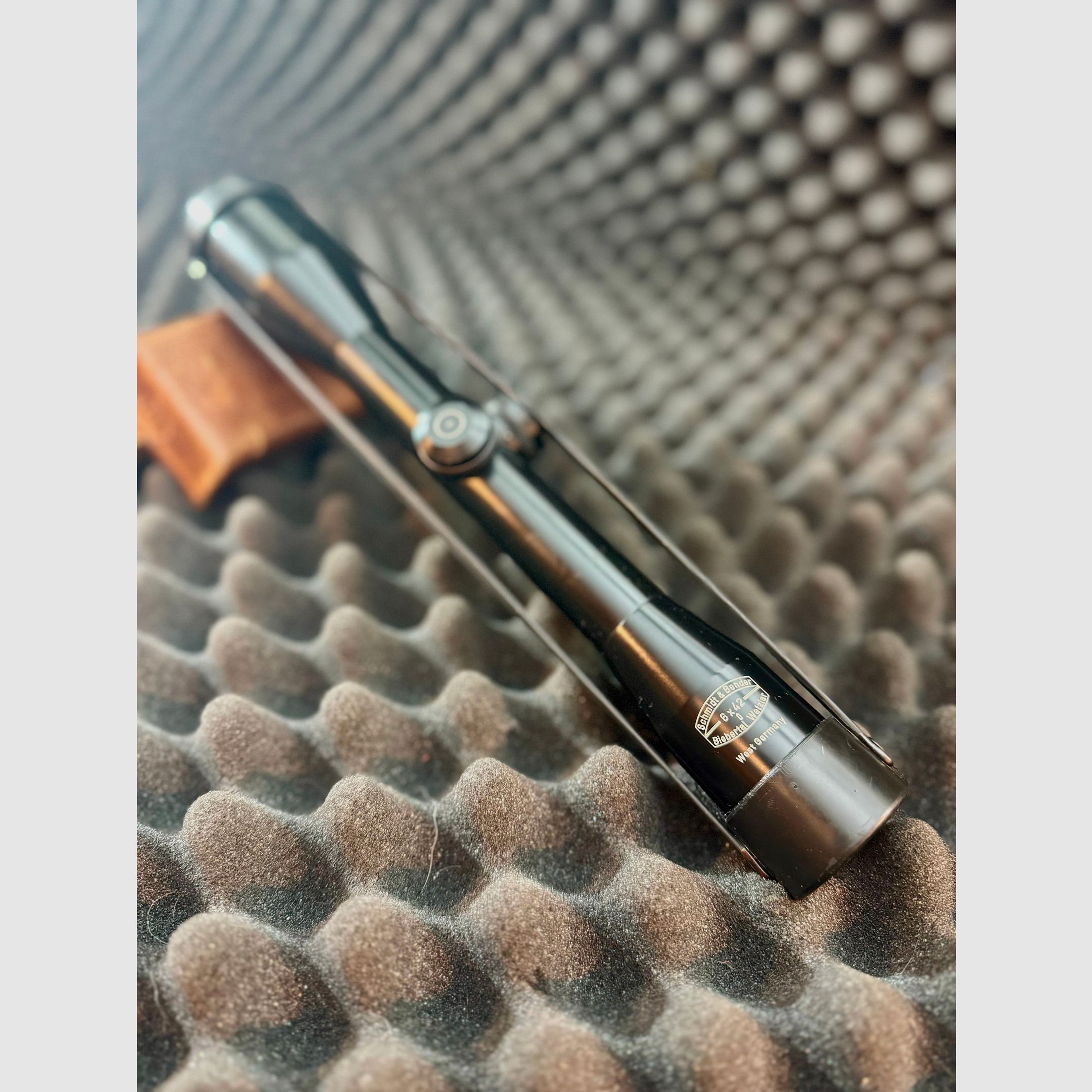 Schmidt & Bender, 6x42, Absehen 4, Außenschiene