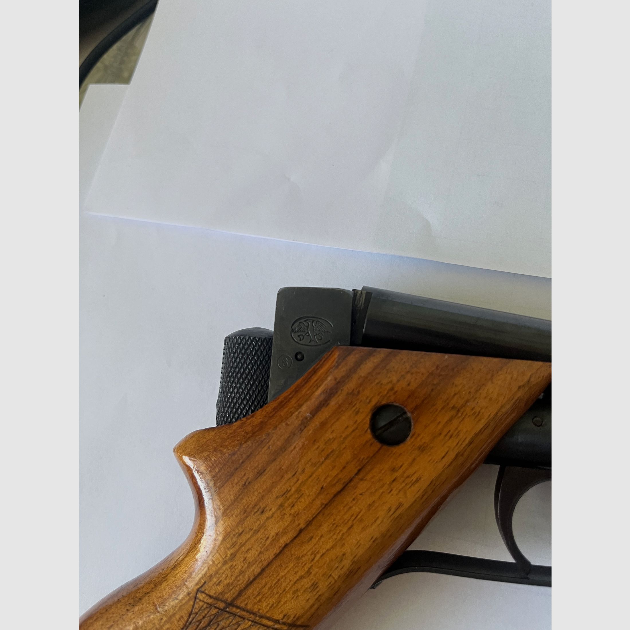 Brünner .22 lang Kipplauf-Kurzwaffe