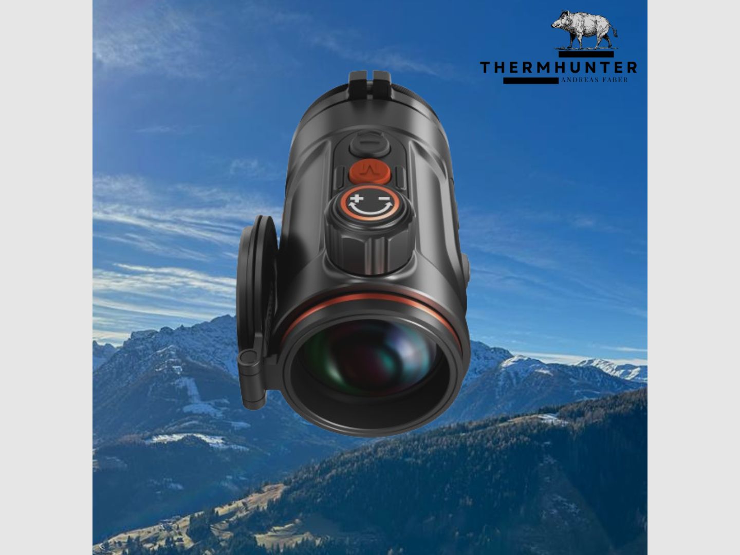 ThermTec Hunt Pro 635 inklusive Adapter Wärmebildvorsatzgerät