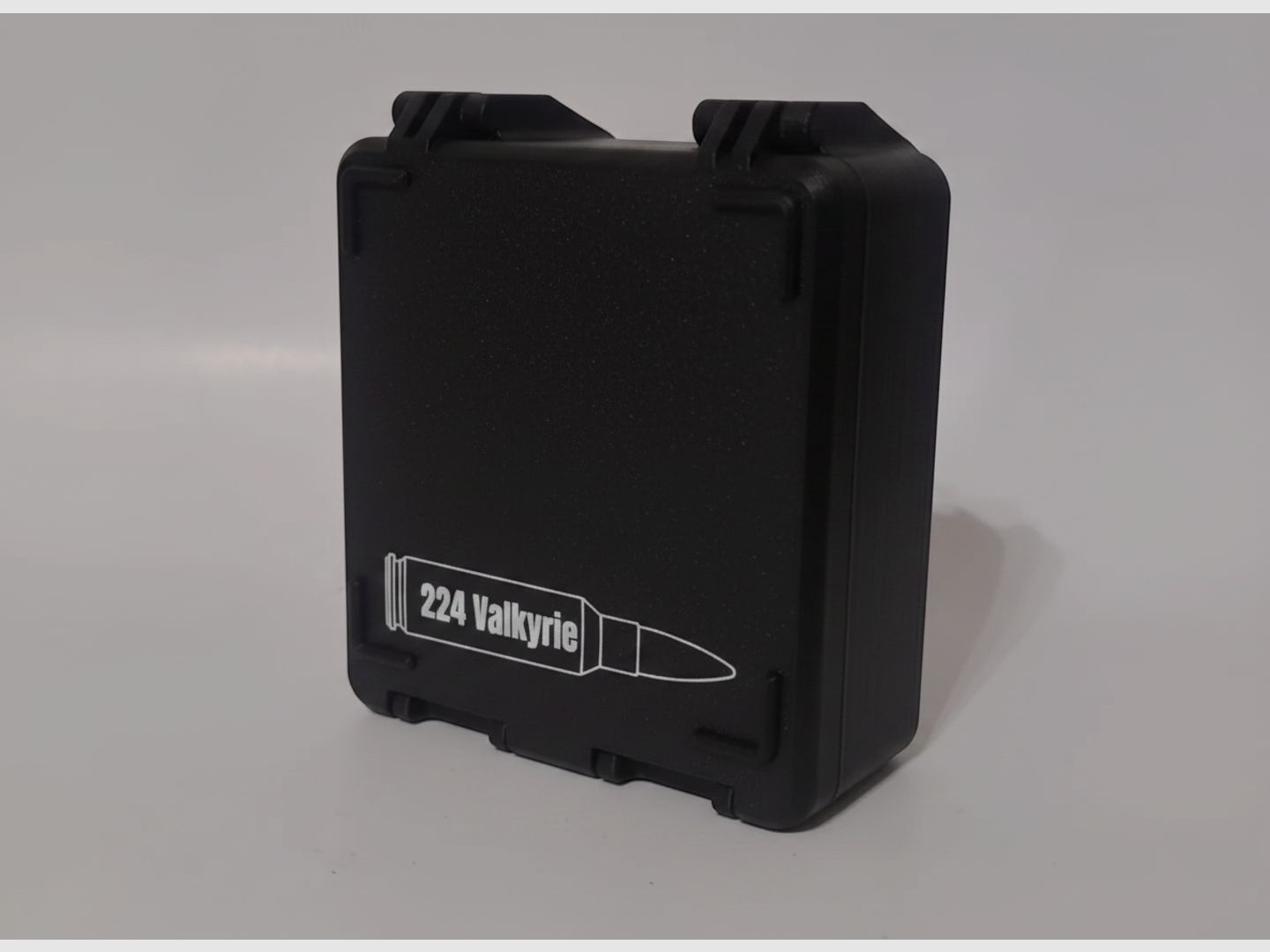 Filamelt Munitionsbox / 224 Valkyrie / 'Klapp- / Rastdeckel' / Patronenbox, Ammo Box