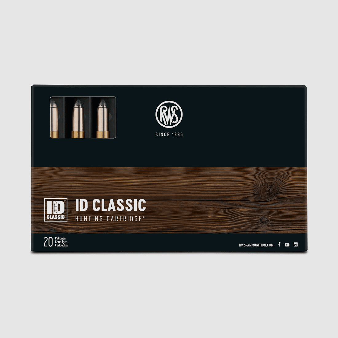 RWS 7x64 ID Classic 177gr. - 20 Stk.