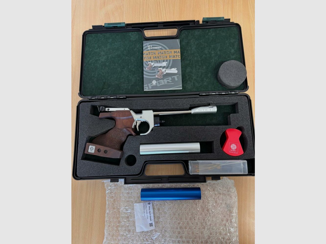 Steyr LP2 Compact, argento