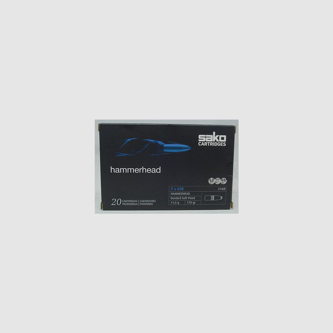 7x65R Hammerhead SP - 11,0g/170gr (a20)