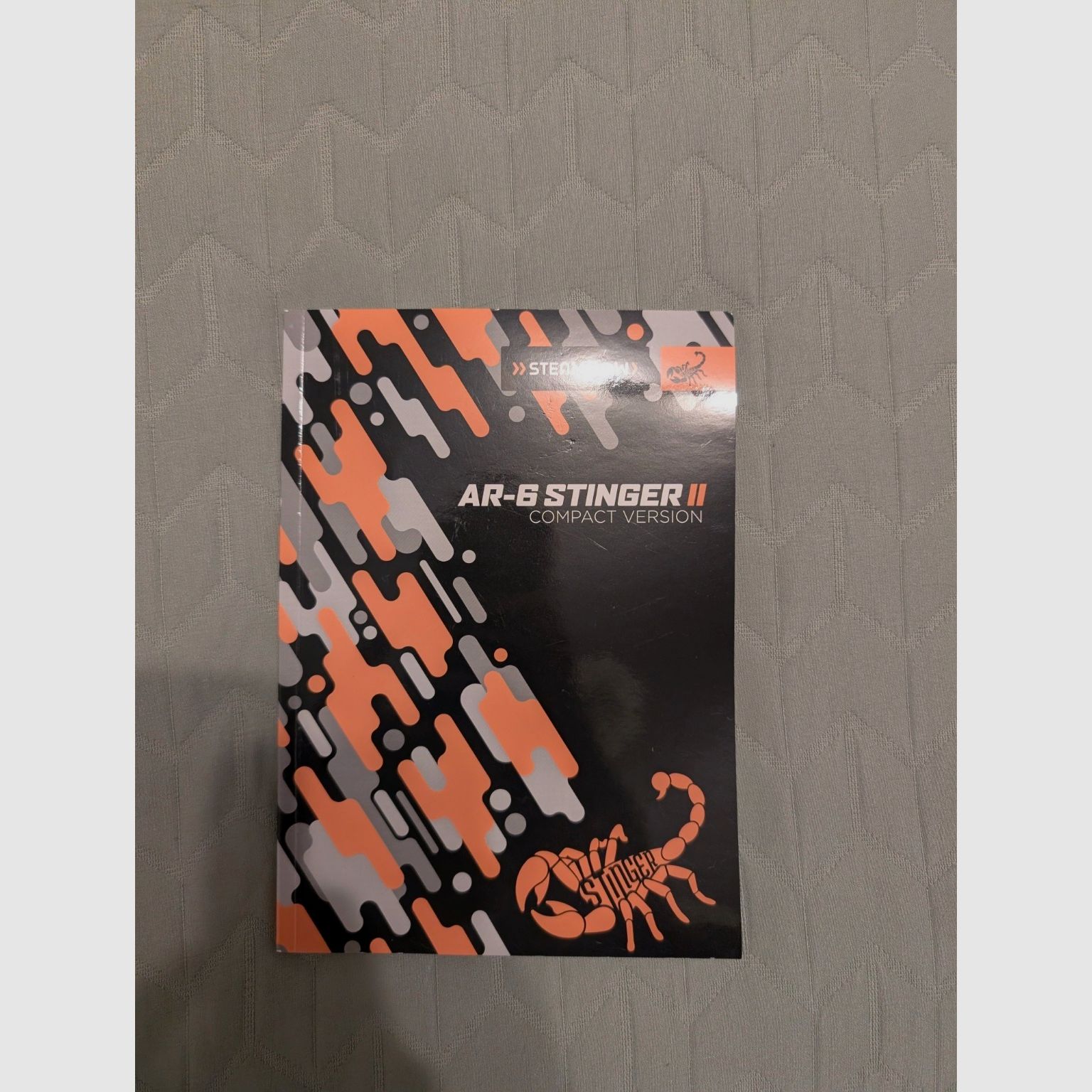 Steambow Stinger 2 Compact - Complete set with a lot of accessories (35/55/75 LB), reflex, laser, 15 bolts (carbon), foregrip