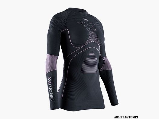 X-BIONIC – DAMES – ENERGY ACCUMULATOR® 4.0 CHARCOAL/MAGNOLIA