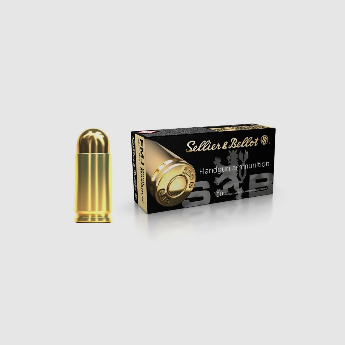 S&B 9x18 Makarov 6.15 g 95 gr FMJ