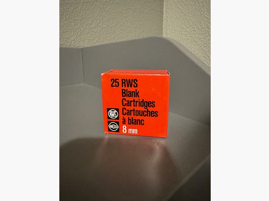 8mm rws knall 600bar!