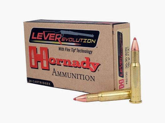 HORNADY 82730 LEVEREVOLUTION .30-30 WIN 160GR FTX LEVEREVOLU