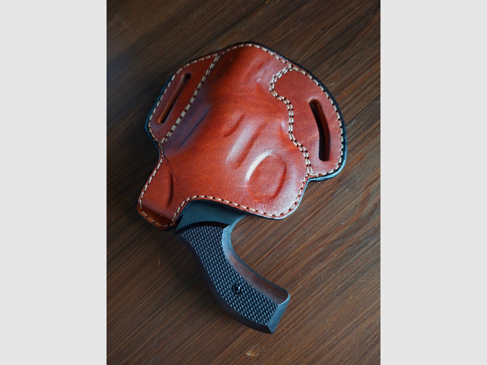 Leren holster S&W J frame Mod 36,37,60, HW37/88, EGR 66