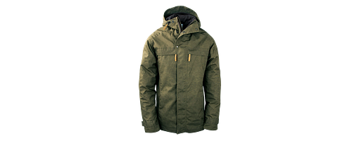 Waldkauz STEINKAUZ Outdoorjacke "Windfang", Oliv