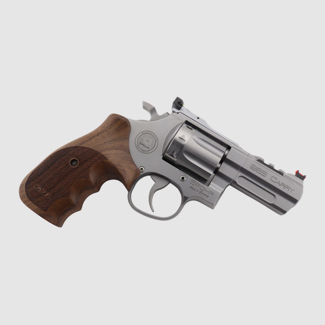 Spohr 283 Carry Stainless 3"  .22lr Rewolwer Wyprodukowany w Niemczech 3 cale Łowiectwo i Sport, zdjęcie 6 z 11
