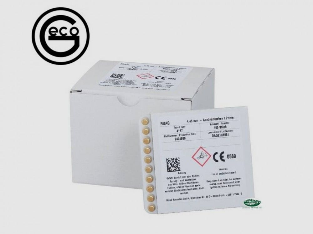 GECO Iniciadores Small Rifle conf. 1000 uds - 4157
