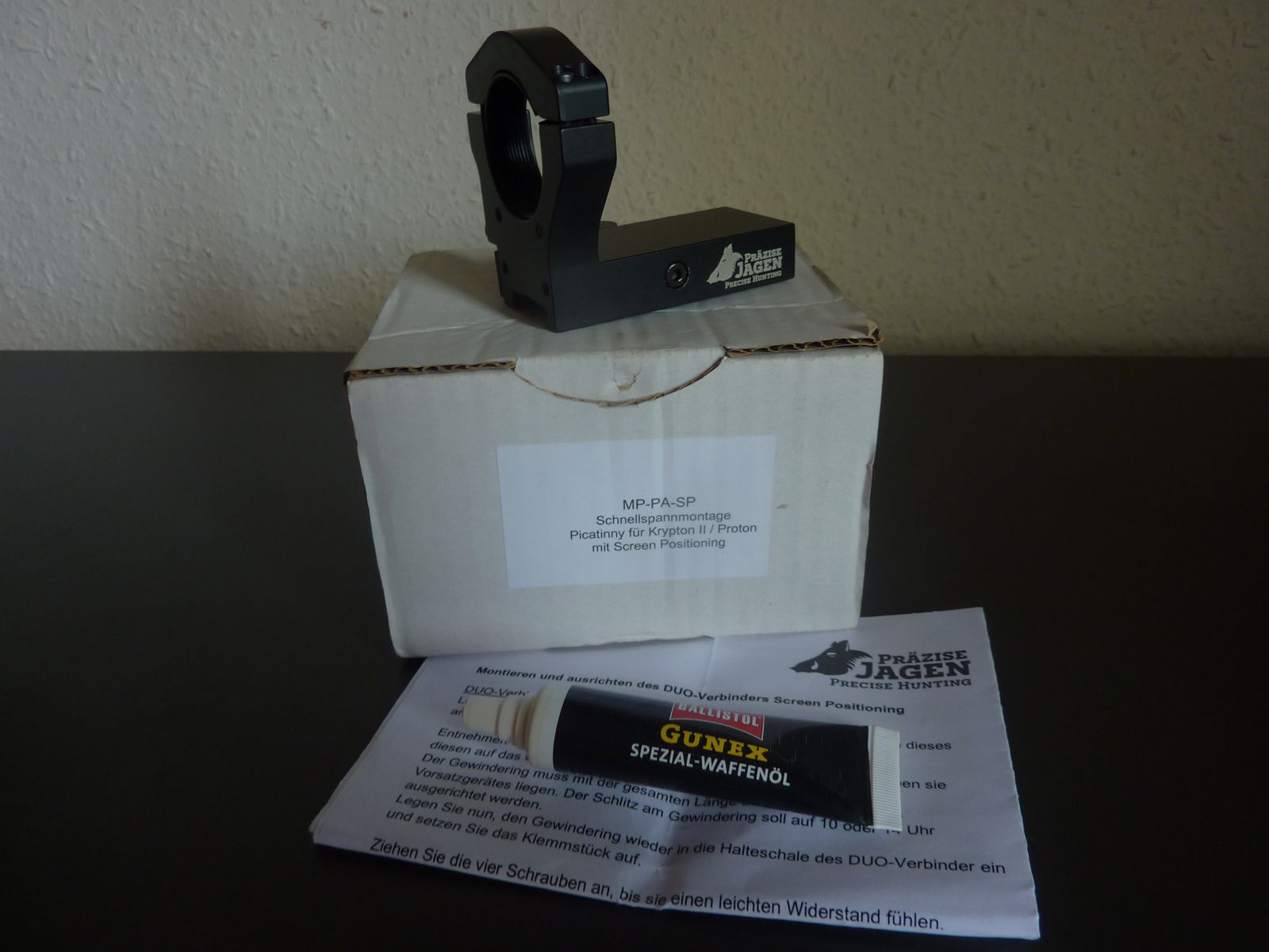 Precyzyjny adapter szybkiego mocowania do polowania Pulsar Krypton