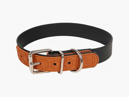 Farm-Land Halsband Schwarz/Braun 40