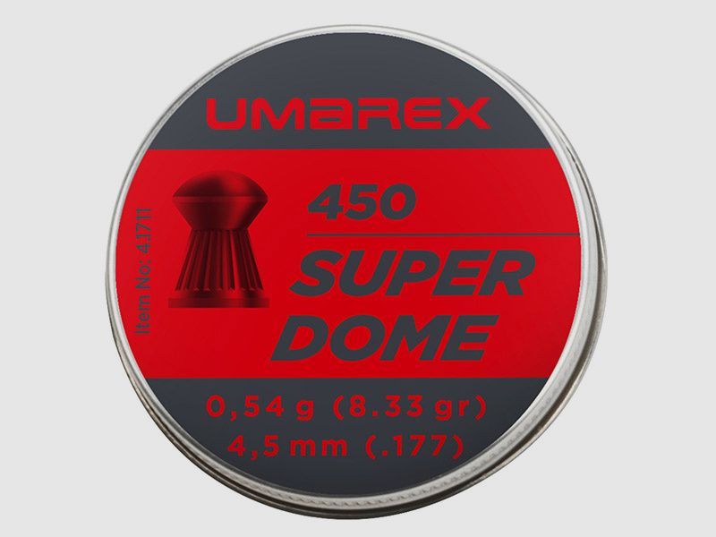 Rundkopf Diabolos Umarex Superdome Kaliber 4,5 mm 0,54 g geriffelt 450 StĂĽck