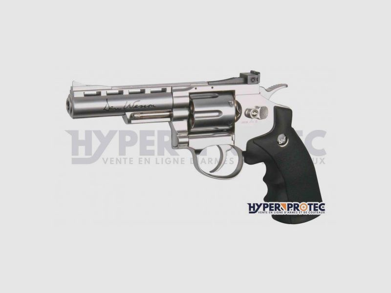 Dan Wesson Chrome 4 Inches - Airsoft Revolver, image 1 of 3