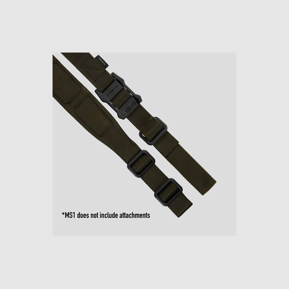 MAGPUL MS1 sangle de fusil rembourrée à deux points, Ranger Green, image 2 sur 4