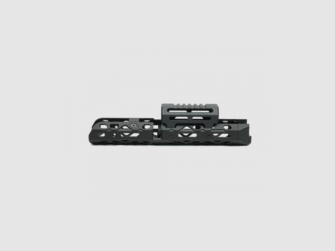 KPYK Medium AK M-LOK Handschutz mit kurzem Gasrohrcover CRC 1U020A Black Schwarz