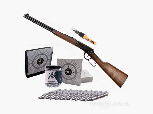 Legends	 Legends CO2 Cowboy Rifle 4,5 mm Stahl BBs im Set