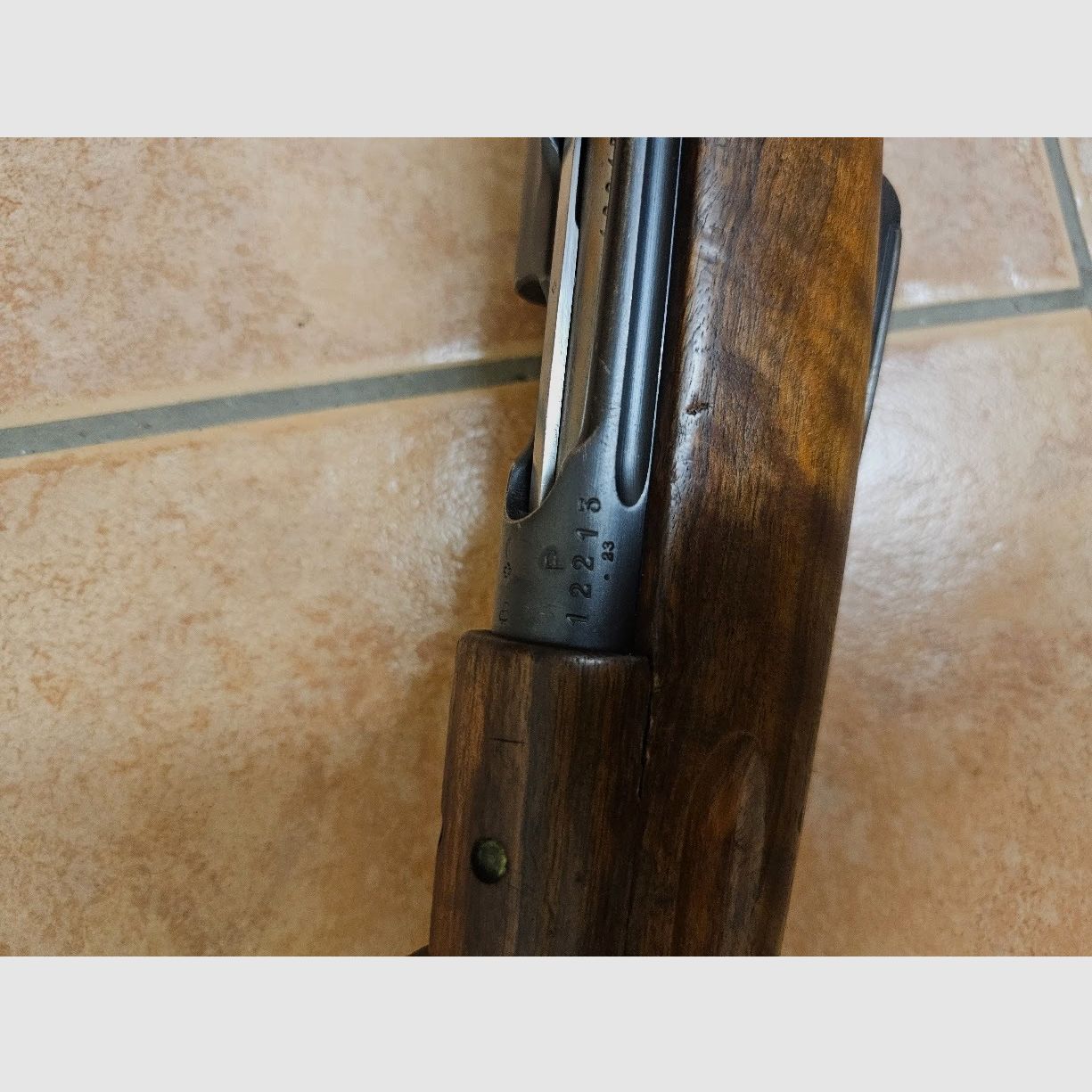 Steyr Mannlicher M95 8x56 – Historical repeating rifle with straight pull bolt, very good condition from estate.