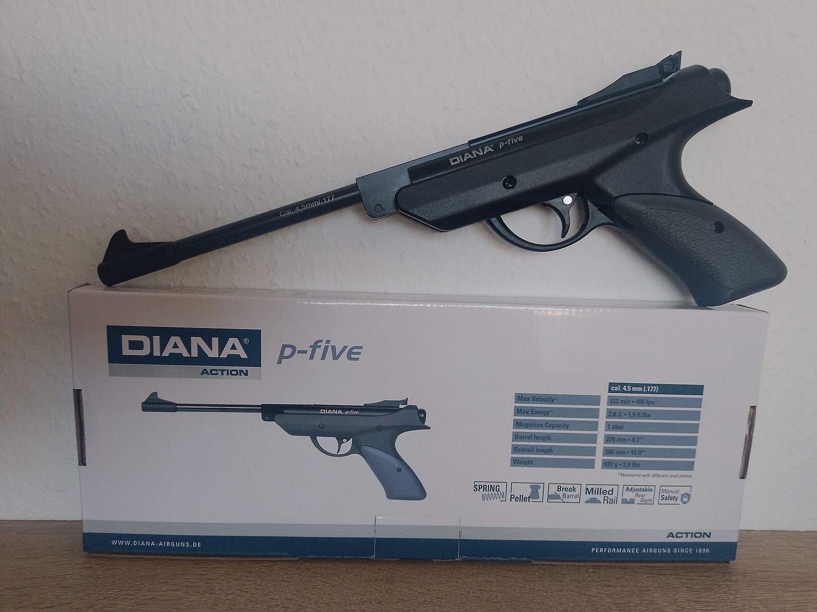 Luftpistole Diana P-Fife