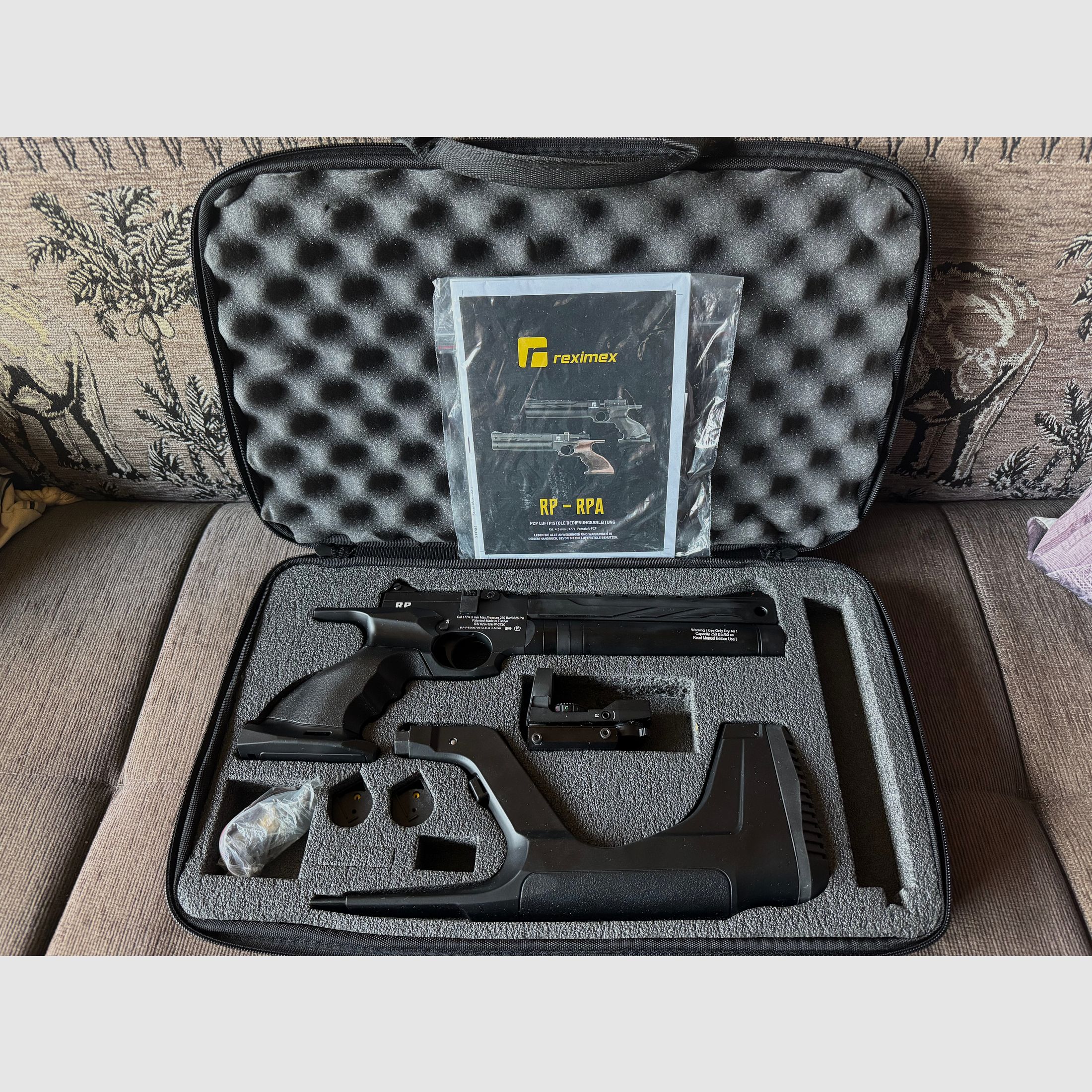 Reximex RP komplett mit RedDot und Tasche