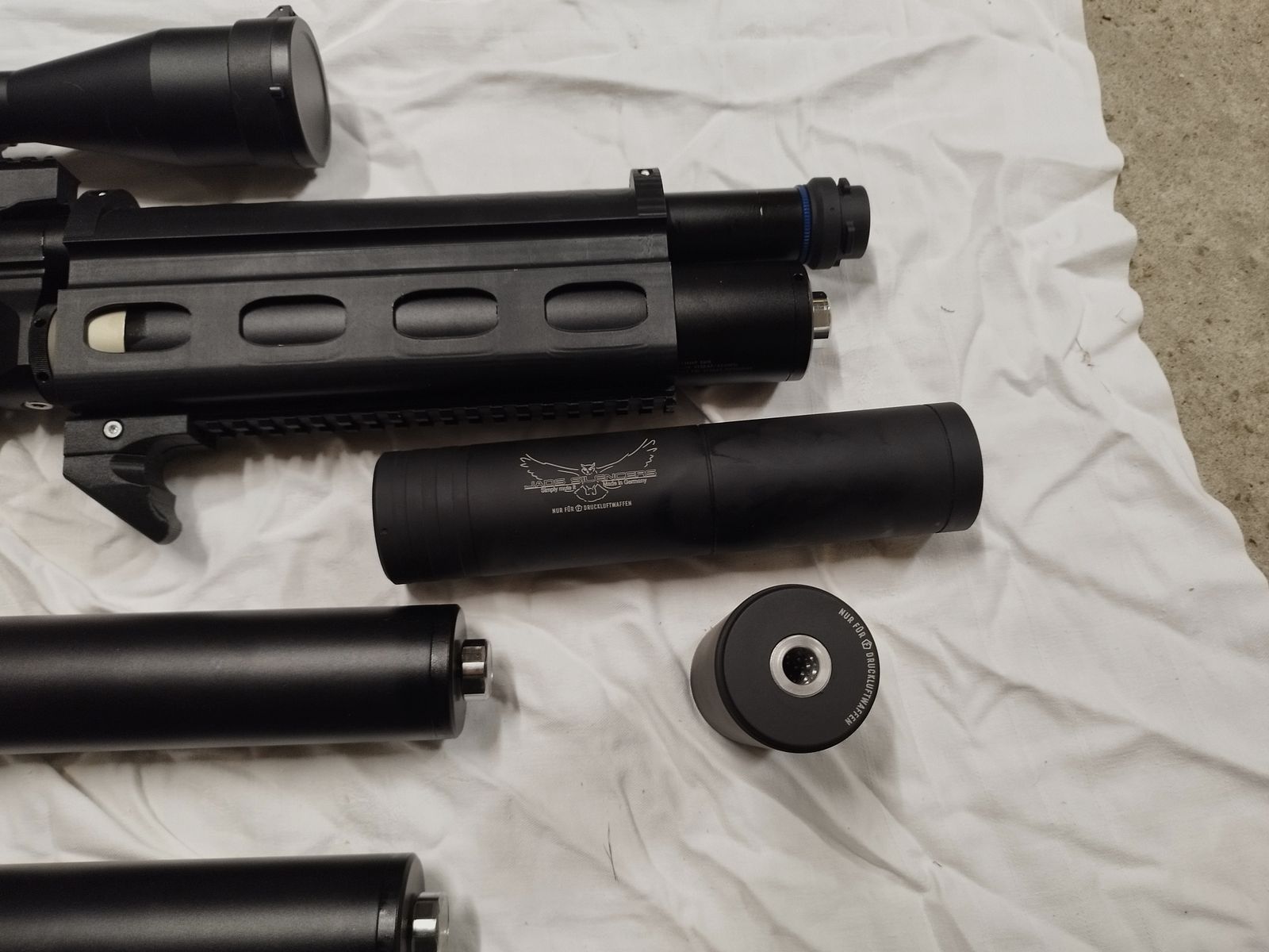 AEA HP Max MK 2 - Mega Set Jads silencer with compressor and accessories