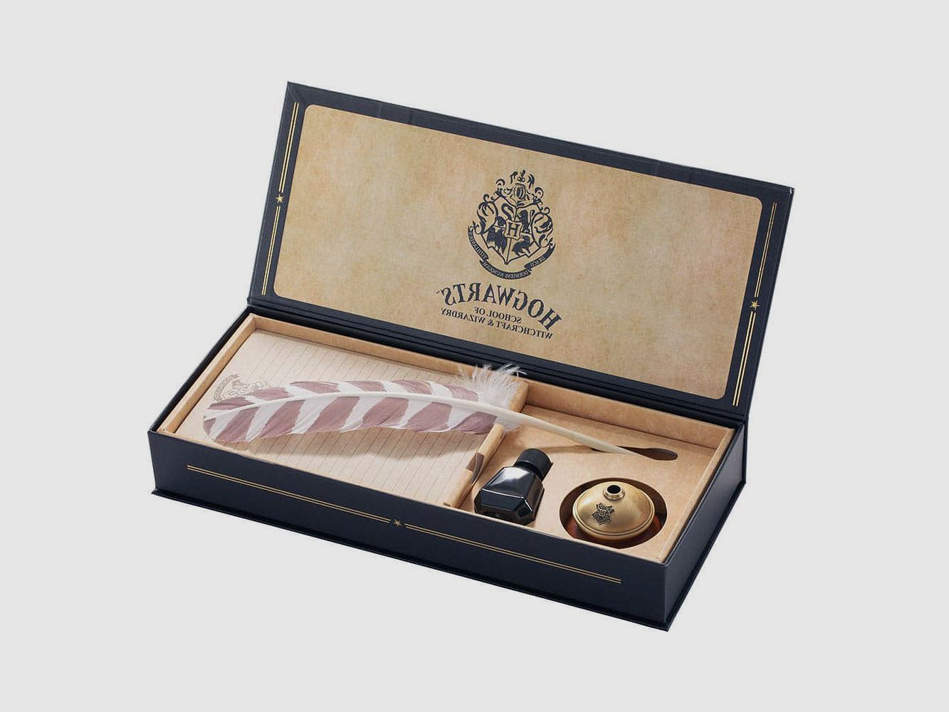 Hogwarts Schreibfeder inklusive Sammlerbox