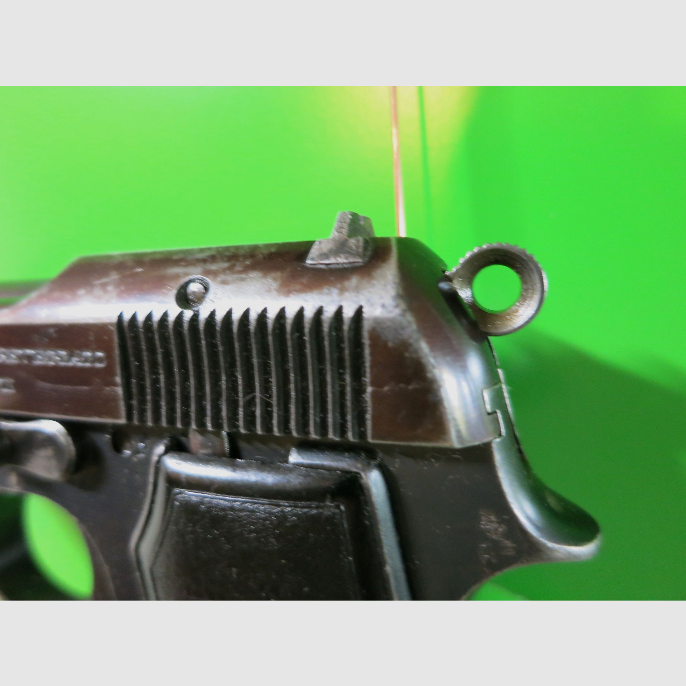 Halbautomatische  Beretta M1934,  9 mm Kurz (380 Auto), Luftwaffe/Heer      #53-