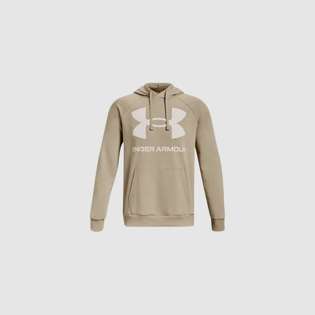 Under Armour Under Armour Hoodie Rival Fleece Big Logo khaki