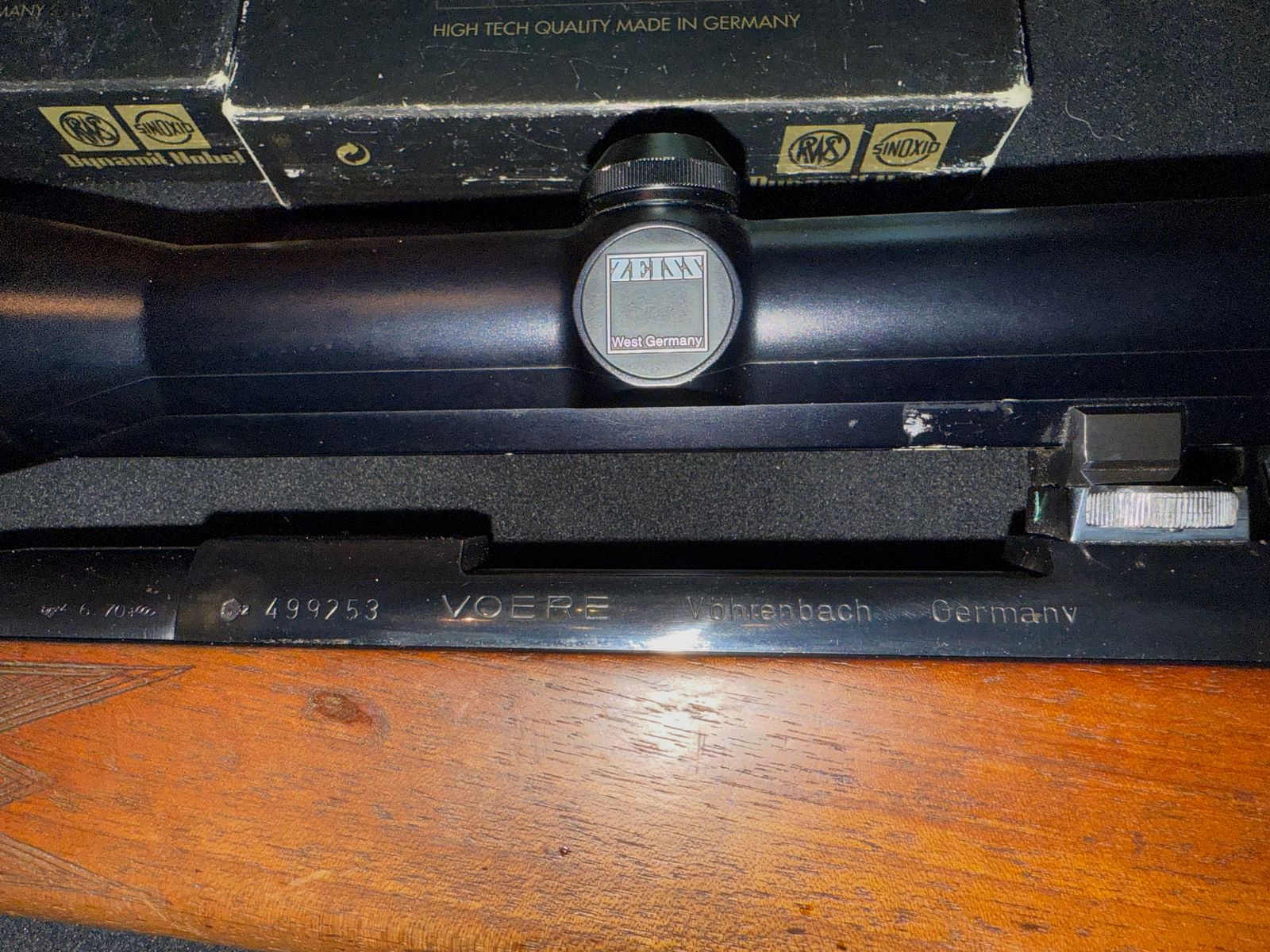 Voere 8x68S Zeiss Diavari ZM 3-12x56 T inkl. Munition