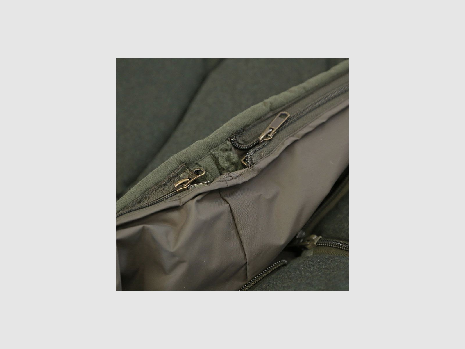 CARINTHIA estate coat with foot part faux fur (size XL)