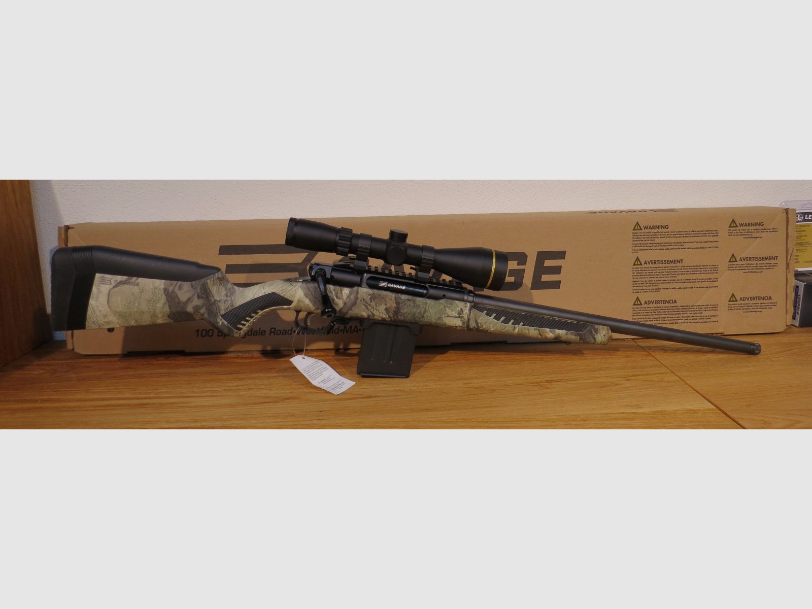 Savage IMPULSE Predator 20" - Karabin powtarzalny - 6,5 Creedmoor - W zestawie LEUPOLD 3-9x50 VX-Freedom