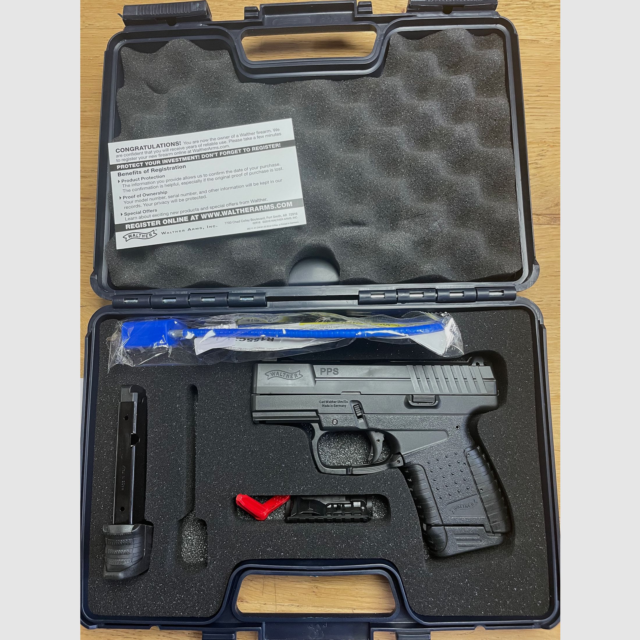 Walther Pistole PPS Fangschusswaffe - Kal. .40S&W - Sonderposten 