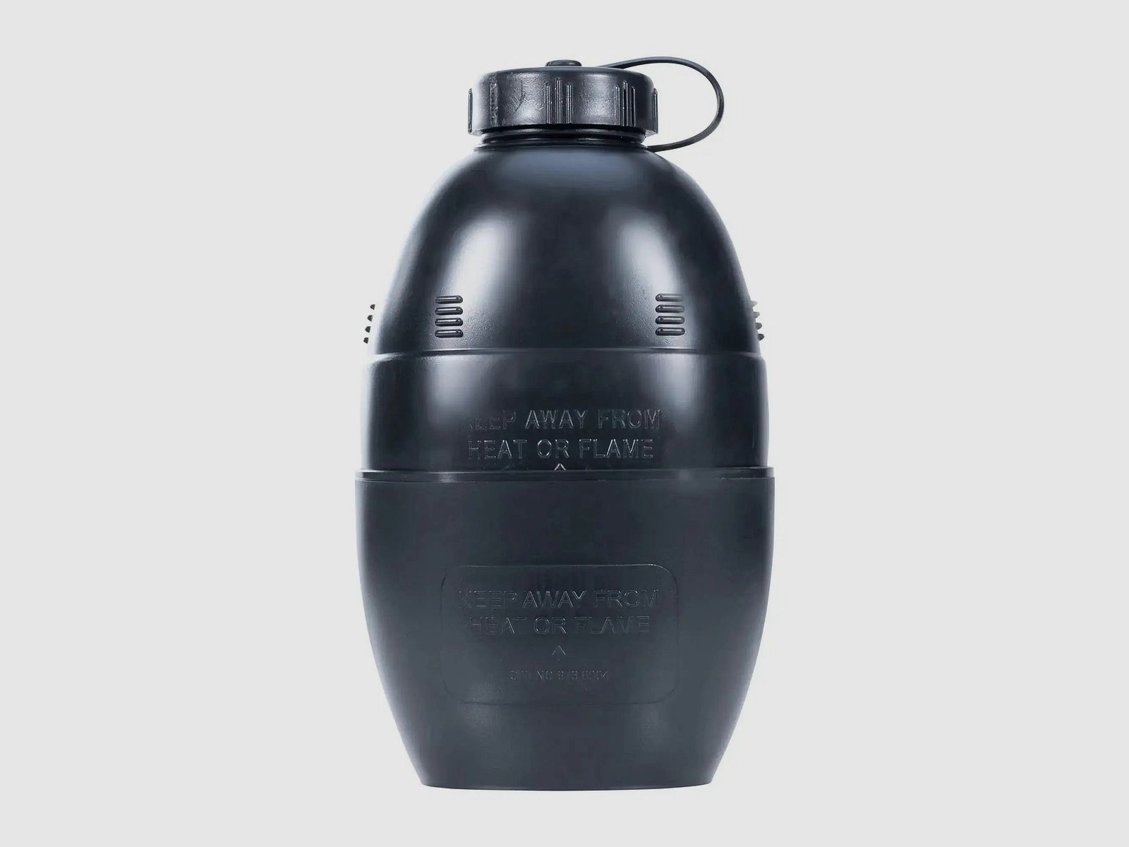 BCB BCB Wasserflasche mit Becher schwarz