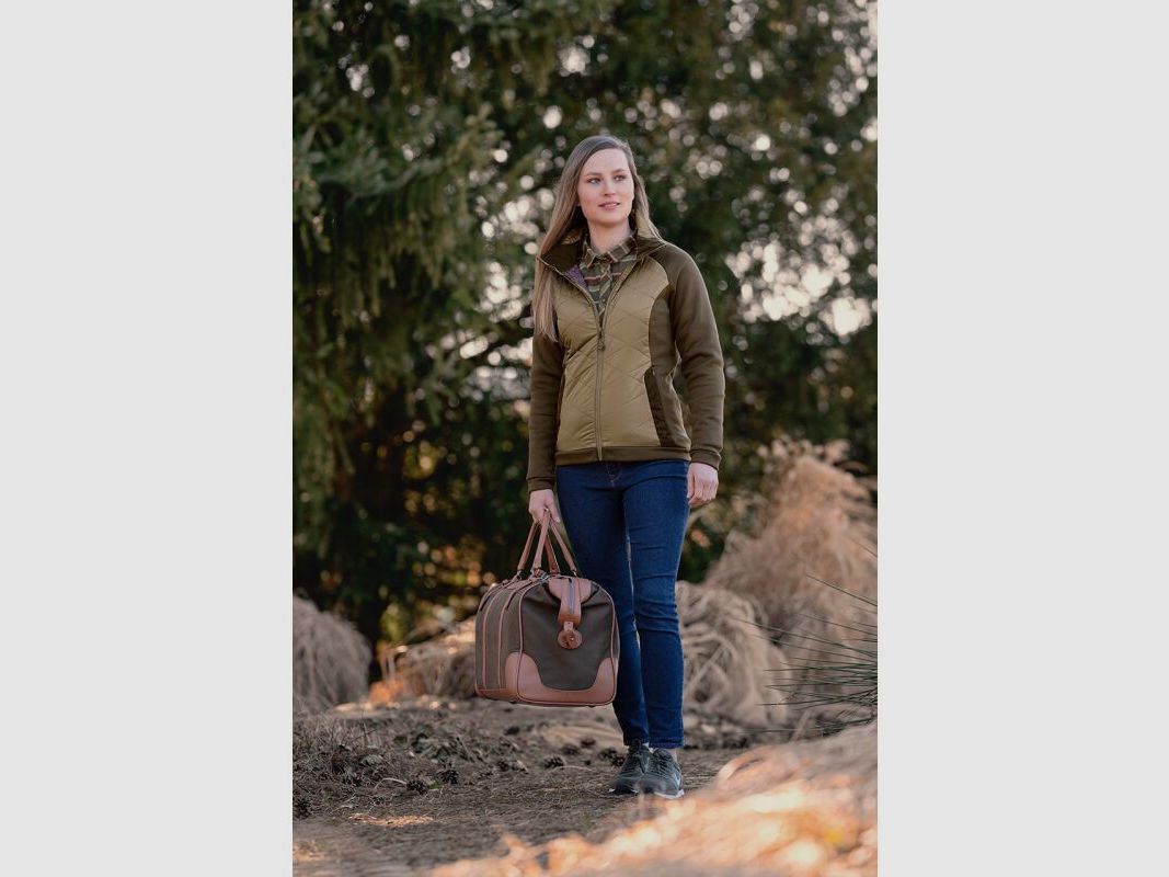 Blaser Damen Fleecejacke Kerstin Braun