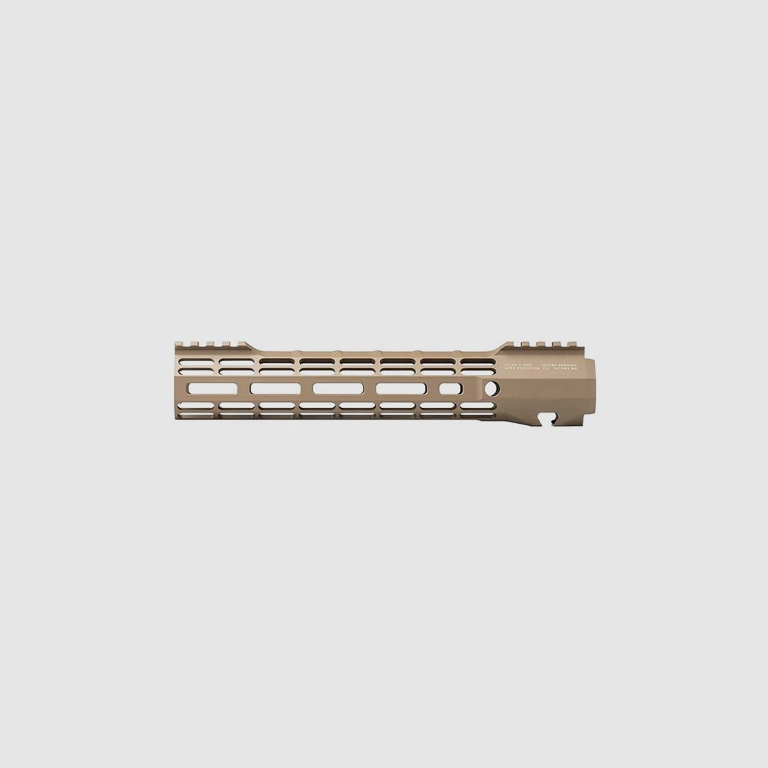 AERO PRECISION FLOATING AERO PRECISION ATLAS S-ONE 10,3″ GARDES M-LOK LIBRE POUR AR-15 FDE, image 2 sur 2